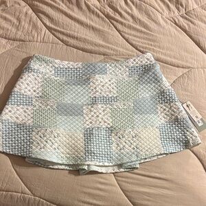 Patchwork Skort